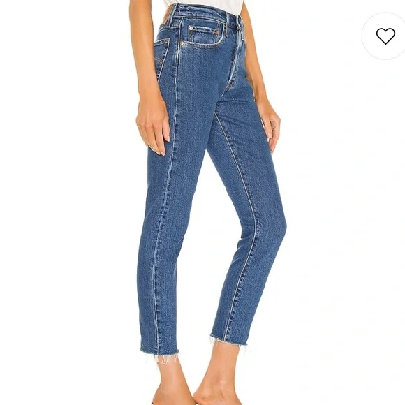 SALE! ⭐️ Levi’s 501 skinny high rise jean in Jive might moves - dark wash - Picture 5 of 12